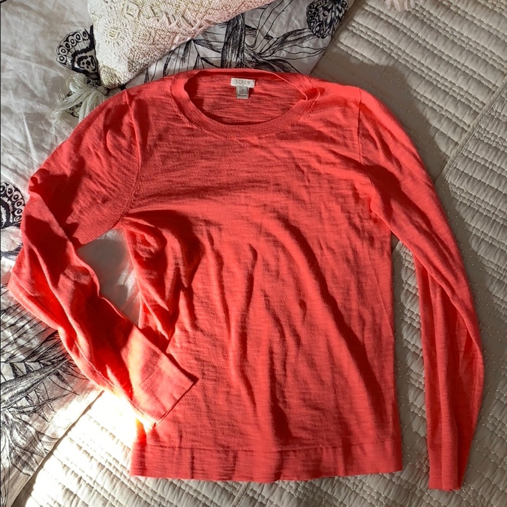 J Crew Pink Light Sweater S